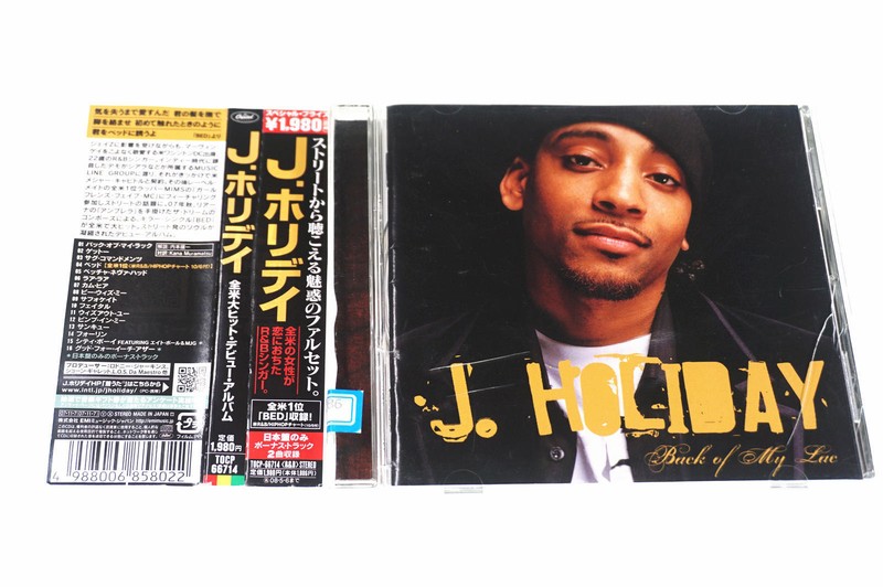 J. Holiday-Back Of My Lac TOCP-64409 CD JAPAN OBI A7953