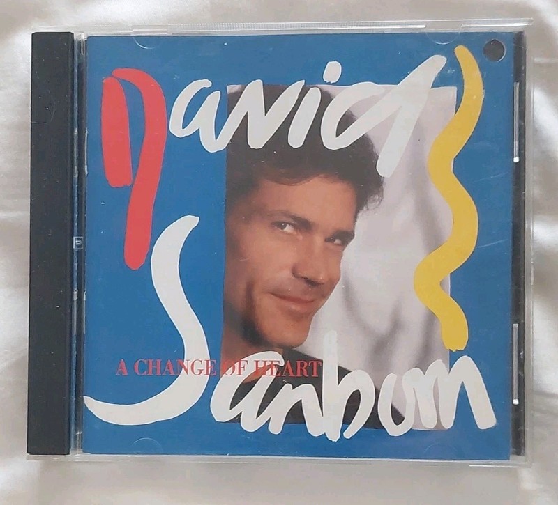 David Sanborn SAX JAZZ A Change of Heart 8 SONG CD 1987 WARNER W2 25479