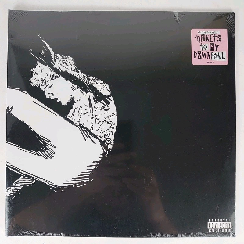 Machine Gun Kelly MGK Tickets to my Downfall vinyl LP – Limited Black Vinyl NEW