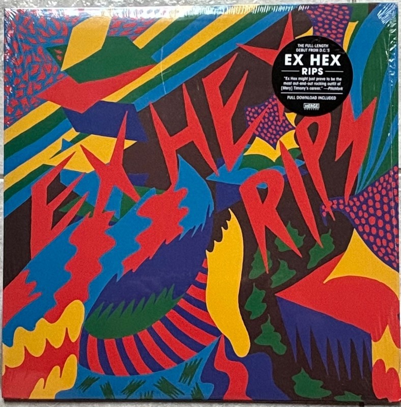 Ex Hex – Rips – 2014 – Vinyl LP w/Shrink Wrap & Download Card