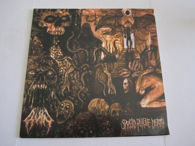 RUIN – Spread Plague Death, LP, Black Vinyl, 2021 Nameless Grave Records