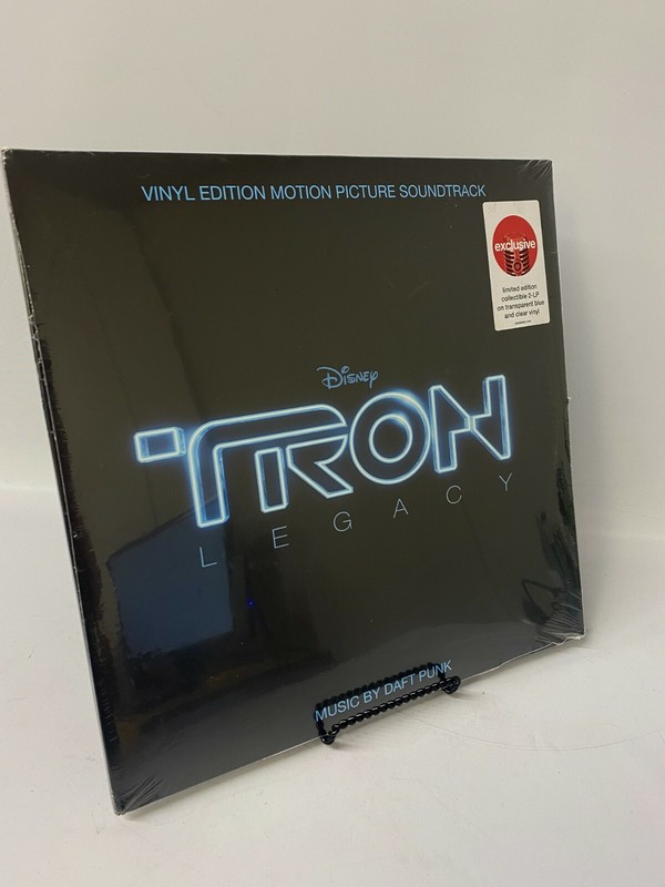 Daft Punk Tron Legacy Soundtrack, Exclusive Blue and Clear Vinyl, 2LP – NEW