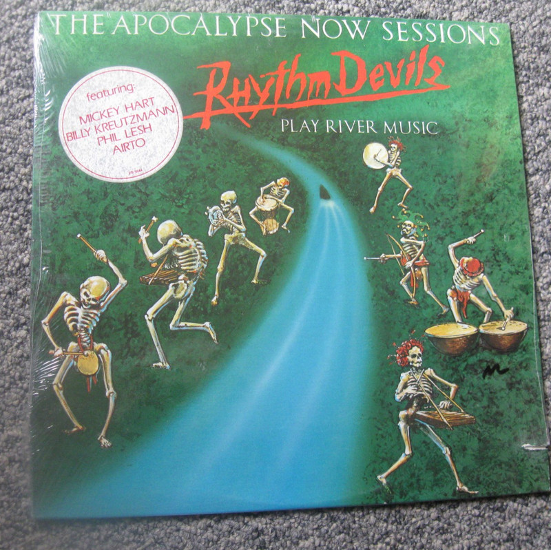 RHYTHM DEVILS «PLAY RIVER MUSIC» NEW/SEALED ORGNL VINTAGE US LP grateful dead