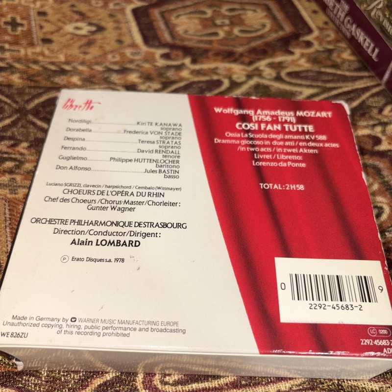 Cosi Fan Tutte - Audio CD By Mozart - VERY GOOD gallery