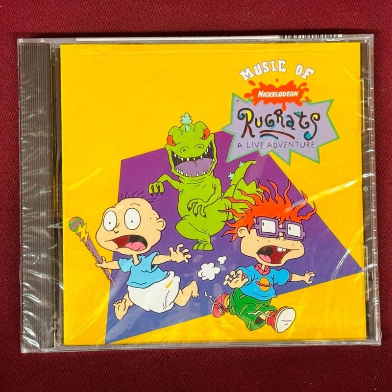A Live Adventure by Rugrats Mark Mothersbaugh 1998 Interscope CD New Sealed