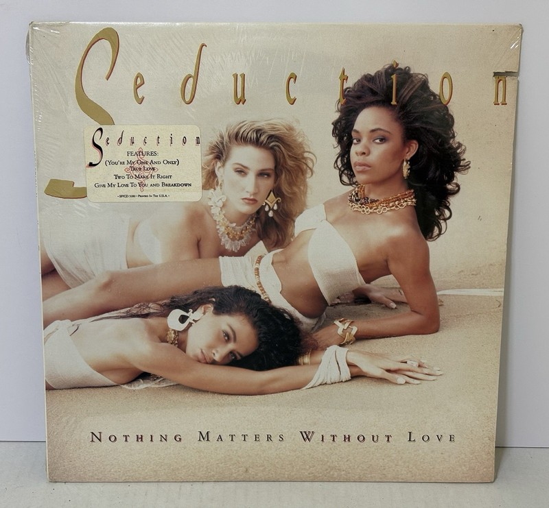 Seduction – NOTHING MATTERS WITHOUT LOVE – 1989 Vinyl LP – SEALED – Brand New