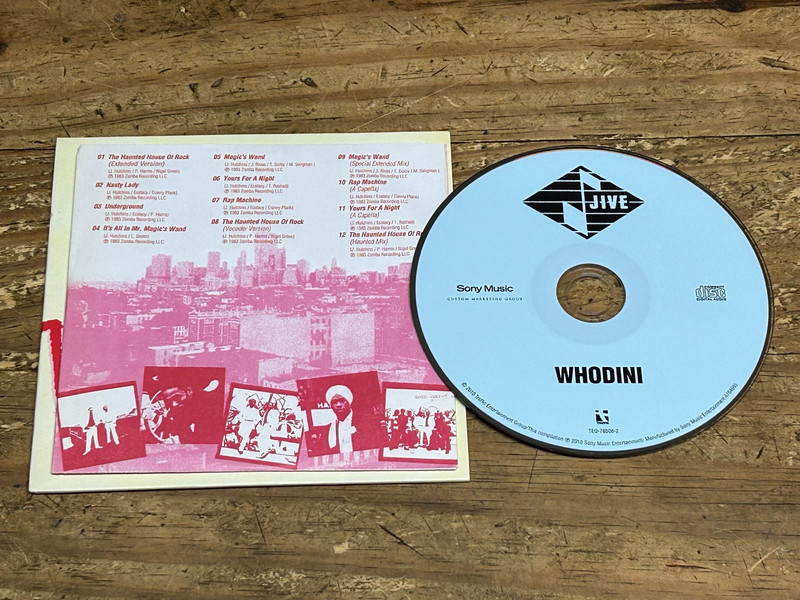 Whodini - Whodini CD. Rare & OOP 2010 deluxe edition on Traffic Entertainment. gallery