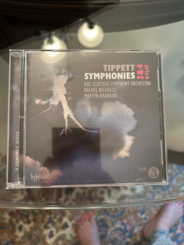 Tippett: Symphonies Nos.3, 4 & B Flat by Bbc Symphony Orchestra / Brabbins,…