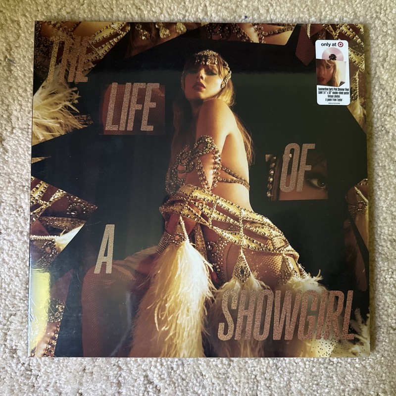 Taylor Swift – The Life of a Showgirl: The Crowd is Your – Pink Vinyl LP Record