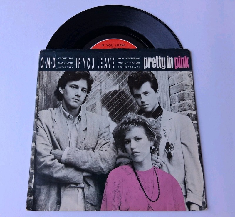 OMD Orchestral Manoeuvres In The Dark – If You Leave Vinyl 45 – 1986 A&M