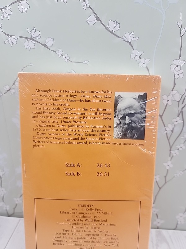 DUNE THE BANQUET SCENE FRANK HERBERT CAEDMON SPOKEN WORD Cassette gallery
