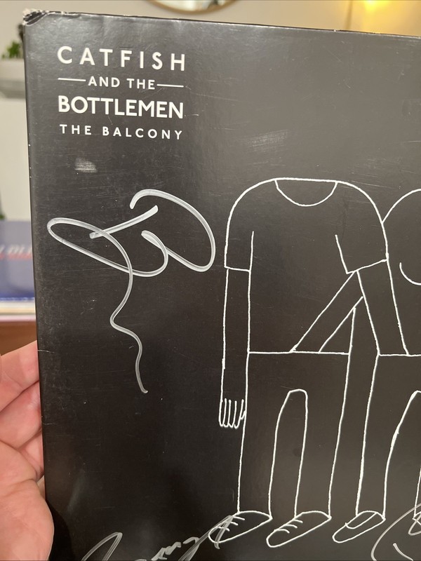 Balcony by Catfish & the Bottlemen (Record, 2015) Signed Autographed Vinyl Rare