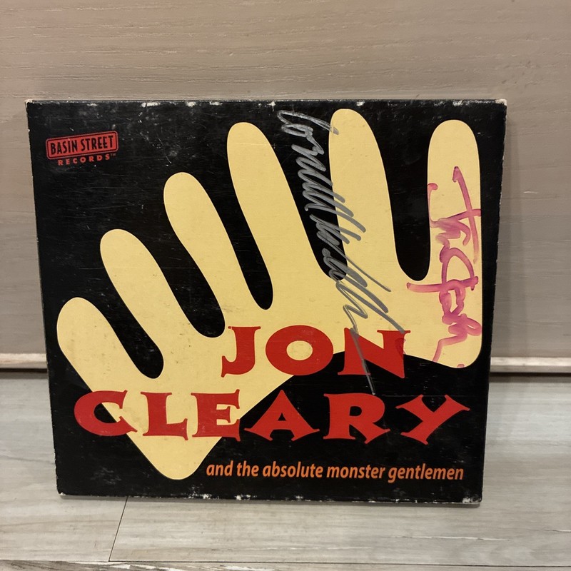 Autographed Jon Cleary and the Absolute Monster Gentlemen – Self Titled Basin