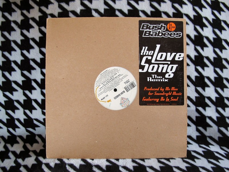 Bush Babees : The Love Song Remix 1996 Rap Hip-Hop 12″ Promo Single Vinyl Record