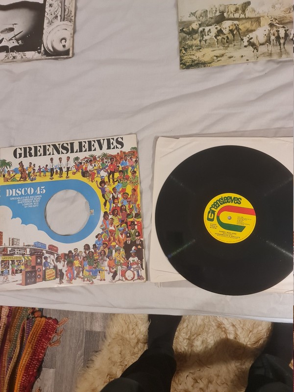 «If nanny was here» 12″ single vinyl 45rpm. Roots reggae. Greensleeves label