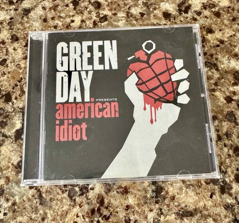 Green Day- American Idiot-(CD)(2004)