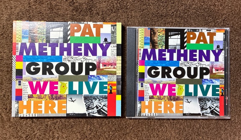 Pat Metheny Group CD We Live Here Album Jazz Fusion 1995 Jewel Case Music PMG