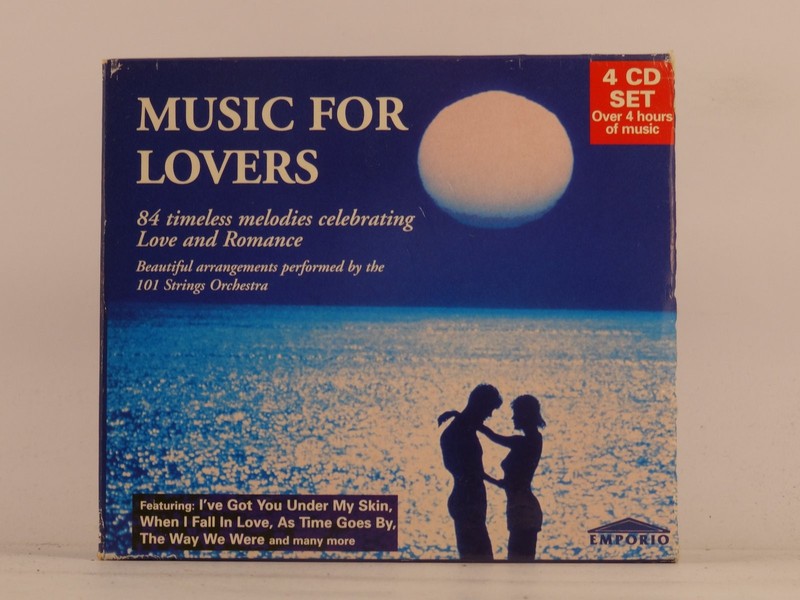VARIOUS ARTISTS MUSIC FOR LOVERS (4xCD) (Z49) 20+ Track CD Album including Pictu