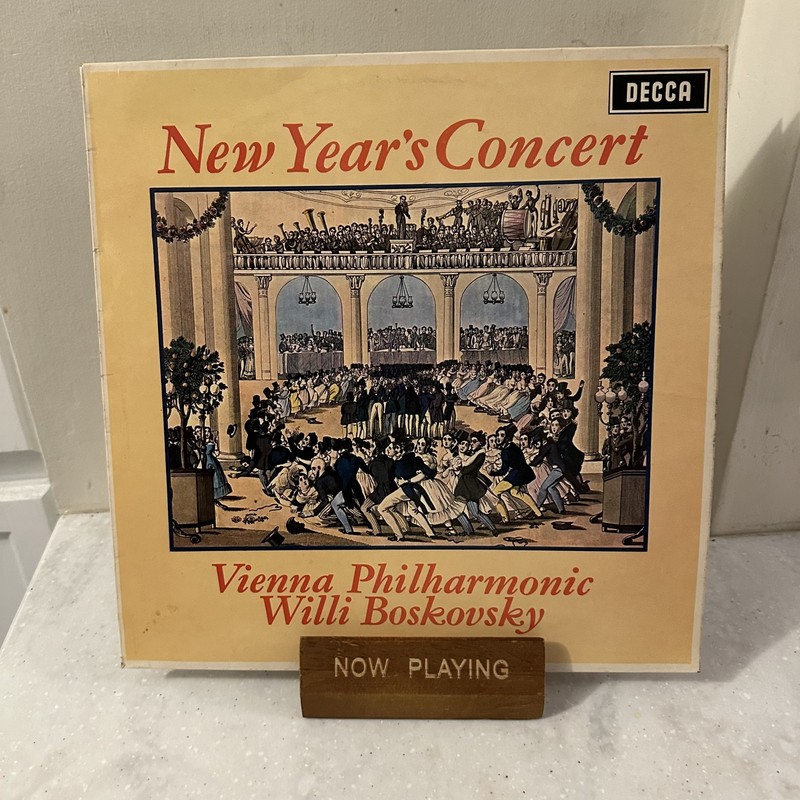 Vienna, Willi Boskovsky – New Year´s Concert – Vinyl LP UK – VG+/VG+