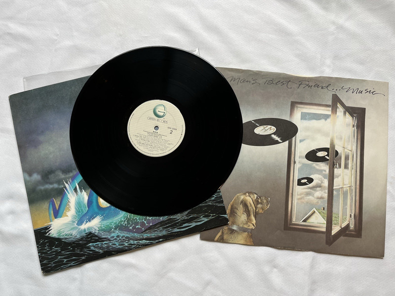 ASIA Self-Titled Vinyl LP 1982 Geffen Record GHS-2008