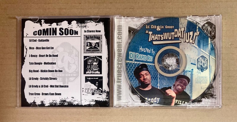 Mixtape CD Lil’ Ced Lil’ Grody Thats Wut Dat Iuz! 2006 Rapid Ric Texas Rap [PA] gallery