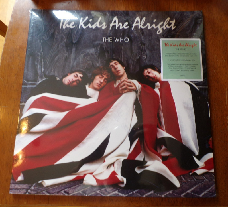 The Who The Kids Are Alright Remastered 180G Vinyl 2015 Sealed 2LP