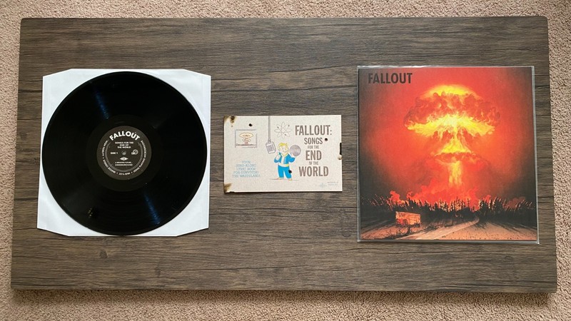 Fallout: Songs For The End of The World Vinyl LP NOT Moonshake VGM Vinyl (Black)
