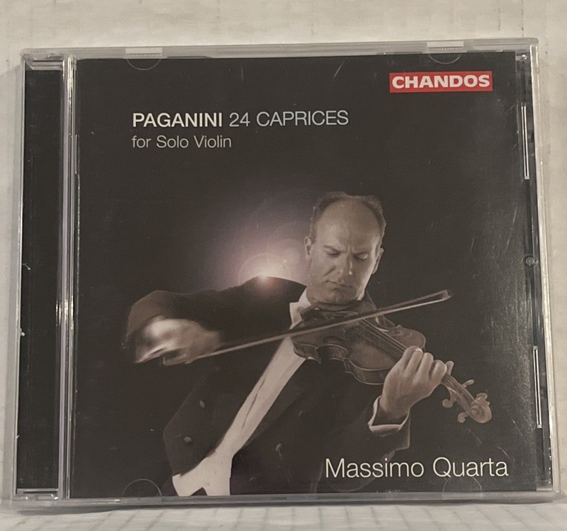 Paganini 24 Caprices Massimo Quarta CHAN 10276