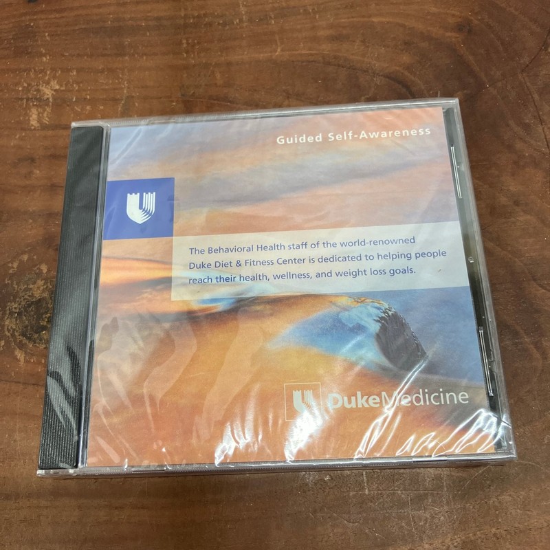 Duke Medicine Guided Self-Awareness CD Self-Help Wellness Spoken Word