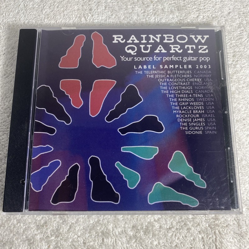 Rainbow Quartz 2003 Sampler by Various CD Obscure Artists Alternative Alt Rock