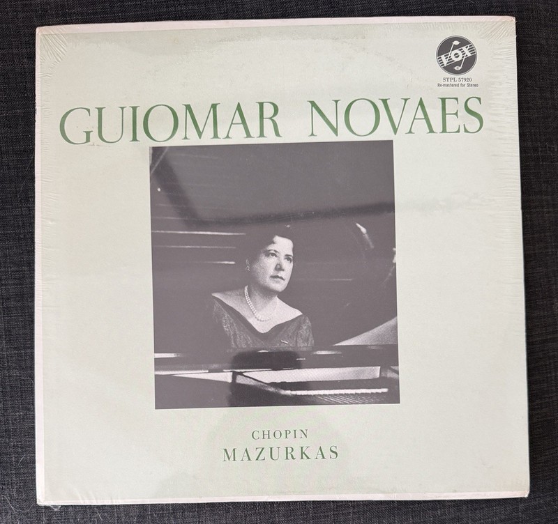 SEALED: Guiomar Novaes – Chopin Mazurkas – Vox STPL 57920