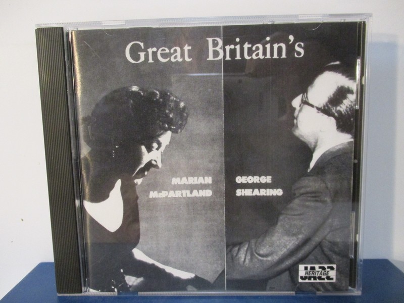 Great Britain’s – Marian McPartland & George Shearing – CD – MINT cond. – 26-473