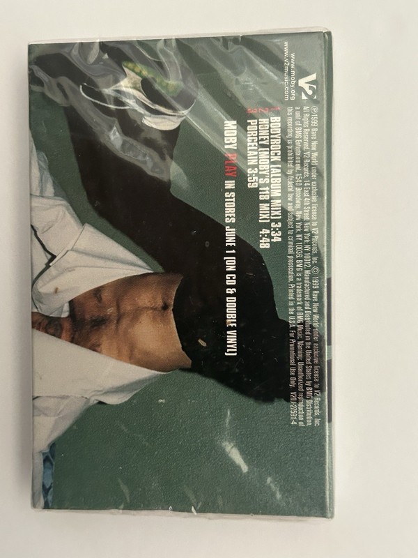 NEW SEALED Moby ‎Sampler Rare Promo Cassette Tape 1999 Honey, Porcelain Bodyrock gallery