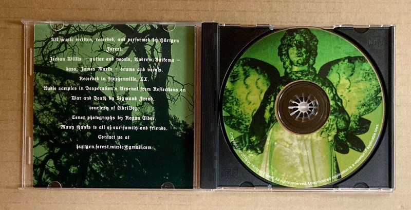 (NM) Rare CD Hürtgen Forest 2016 Self-Titled EP Fort Worth TX Doom Metal hurtgen gallery