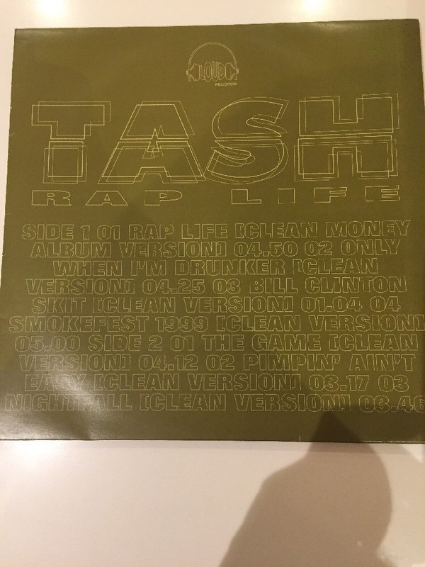 Tash ‎- Rap Life 12″ Promo Vinyl Sampler EP Label: Loud Records ‎Cat No: XPR3364