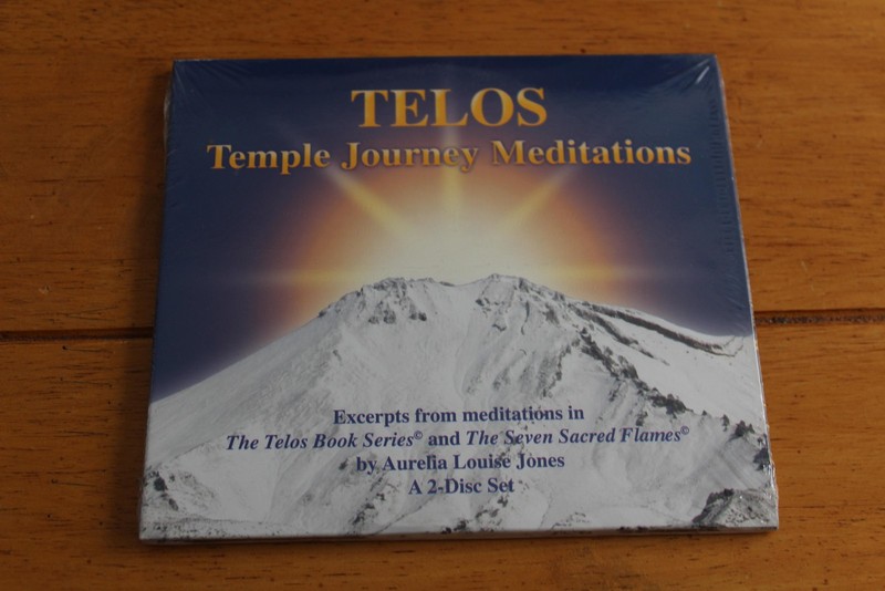 Telos CD Temple Journey Meditations 2 Disc Set Aurelia Louise Jones 2014 New Age