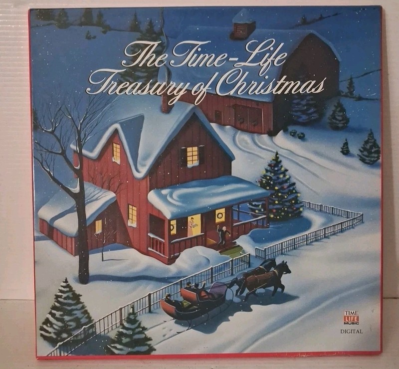 TIME LIFE: Treasury of Christmas 3LP Vinyl 1986 Box Set