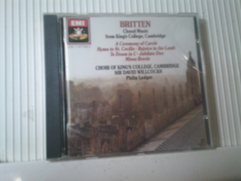 Benjamin Britten – Choral Music From King’s Colleg… (CD 1987)