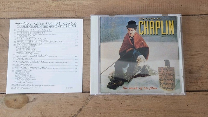 Music from the Movies by Charlie Chaplin (Stage & Screen) (CD, BMG) Japan Import