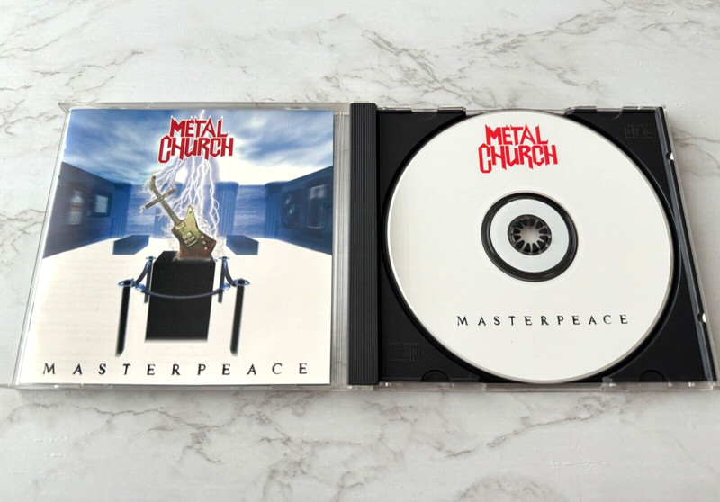 Metal Church Masterpeace CD ORIGINAL USA PRESS! 1999 Nuclear Blast RARE! OOP!