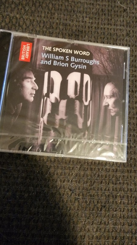 William S. Burroughs & Brion Gysin - The Spoken Word CD [audiobook] NEW