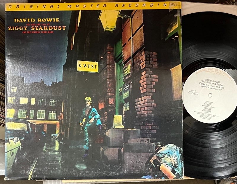 DAVID BOWIE – ZIGGY STARDUST & THE SPIDERS FROM MARS – MFSL AUDIOPHILE LP vinyl