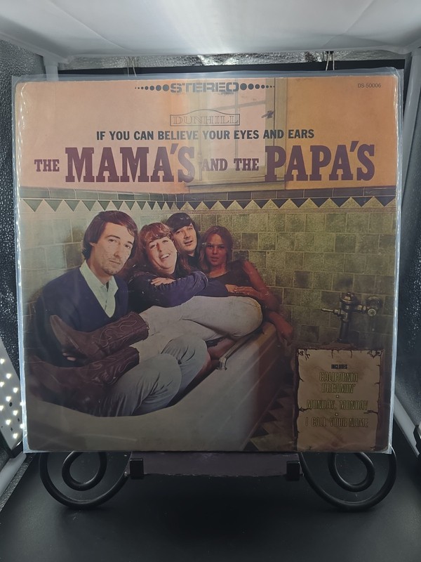 THE MAMAS & THE PAPAS If You Can Believe Your Eyes And Ears 1967 Rep DS-50006 VG