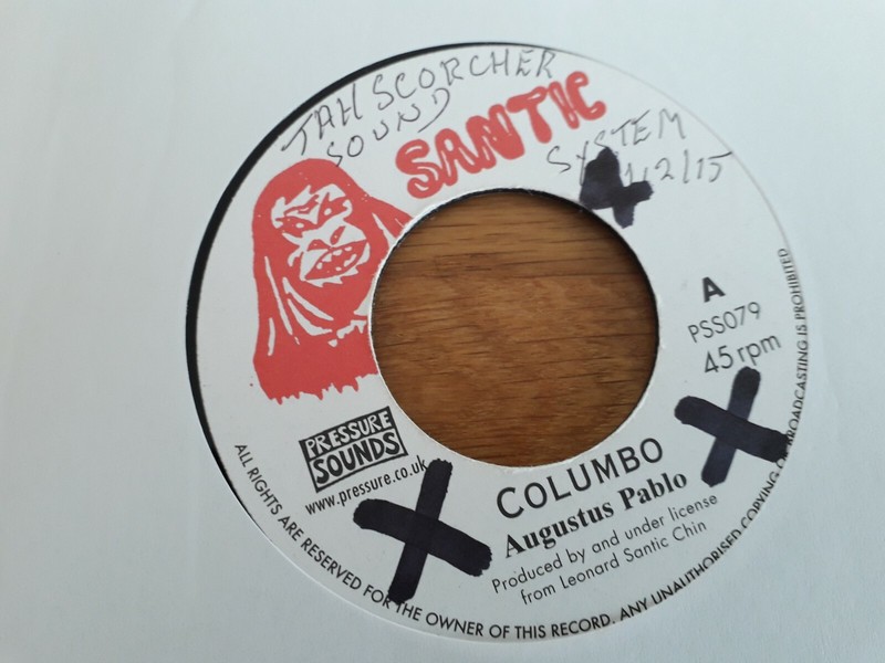 Augustus Pablo , Columbo , 7″ Santic