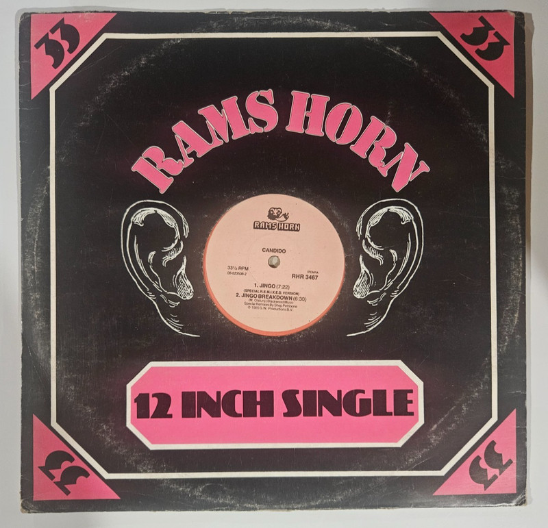 Candido – Jingo (Rams Horn Records) (12″ Vinyl Single)