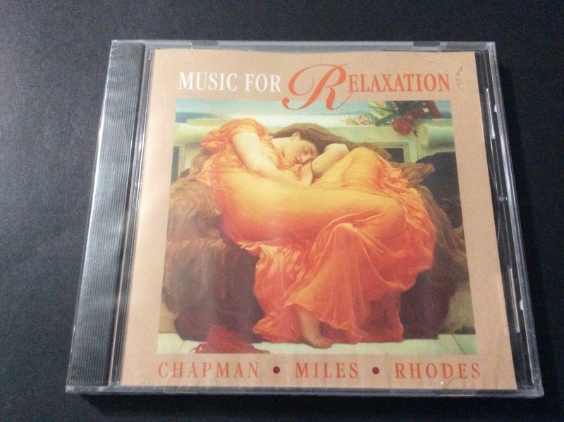 Chapman / Miles / Rhodes – Music For Relaxation CD – New and Sealed
