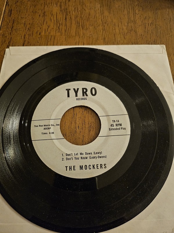 MOCKERS:Don’t Let Me Down-Don’t You Know -Tequila-If You Want Me. Tyro EP Rare!