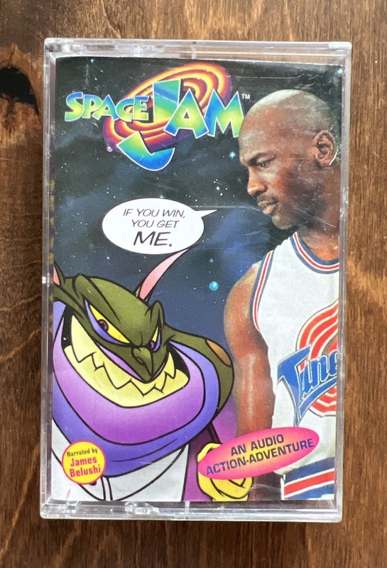 Space Jam Original Soundtrack Cassette Tape RARE Michael Jordan VGC 1996