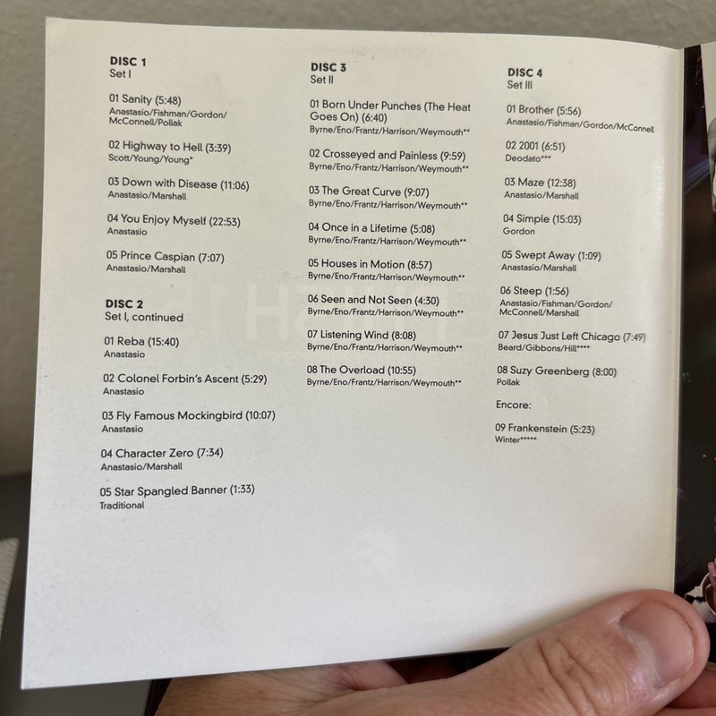 PHISH: LIVEPHISH 15 - 10.31.96, The Omni, Atlanta, Georgia, 4 CD’s, Rare & OOP! gallery