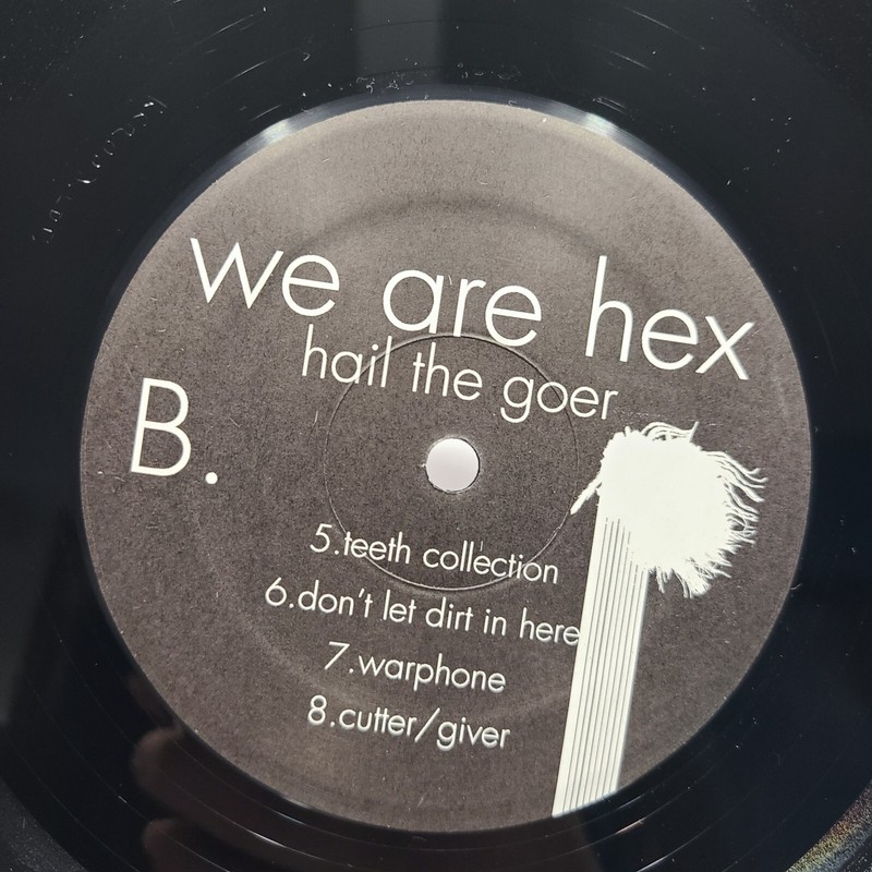 We Are Hex Hail the Goer LP Roaring Colonel 2010 EX Vinyl Indy Indiana Rock #w49 gallery